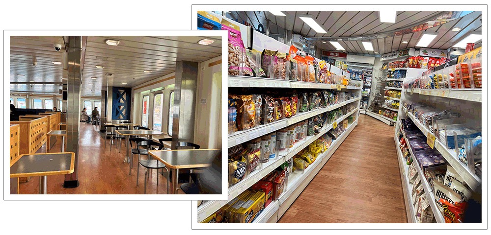 フェリーに乗ってマルタ島よりゴゾ島へ