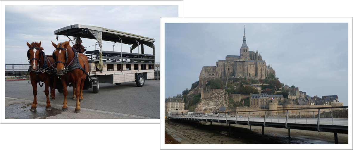 “西洋の驚異”と称される「世界遺産」モンサンミッシェル