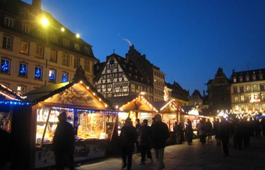 冬でも楽しめるアルザスの街
