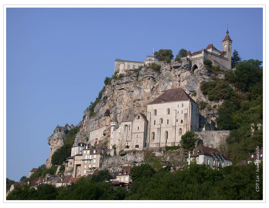 南西フランスの巡礼地ロカマドール