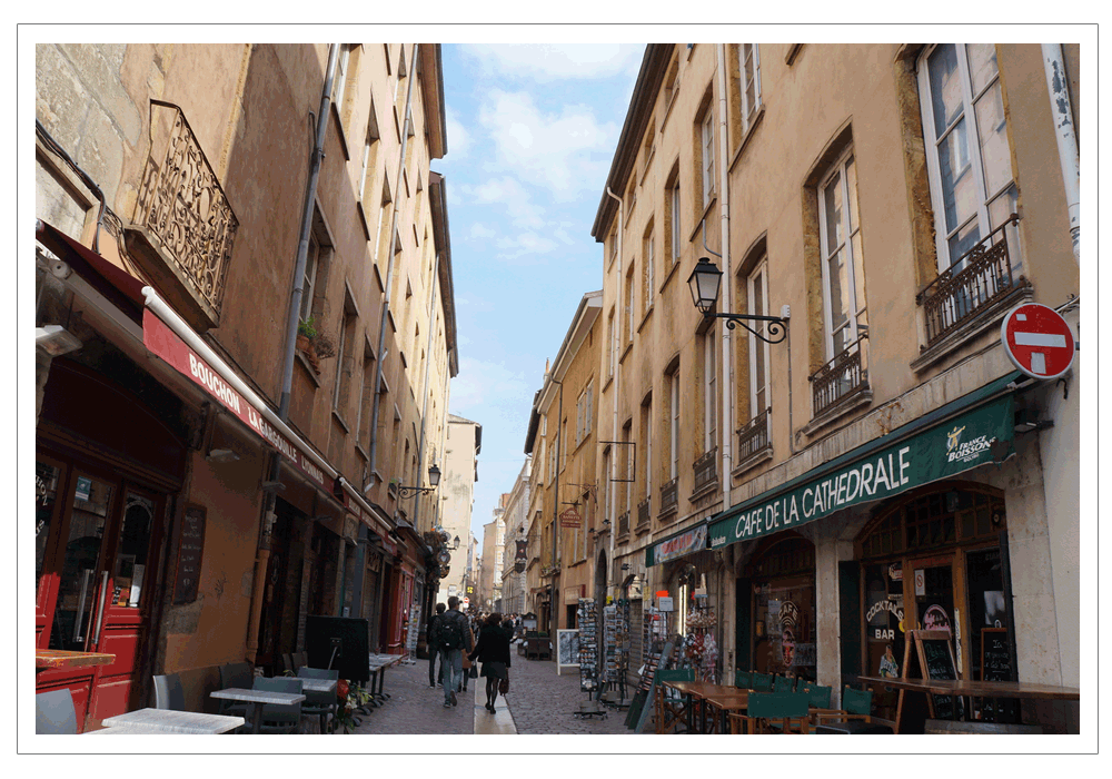 リヨン旧市街の「世界遺産」歴史地区