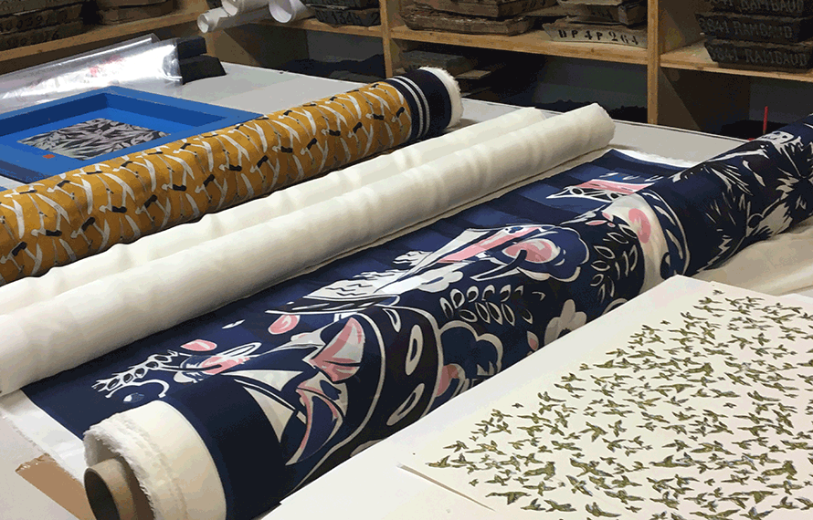 リヨンは絹産業の街